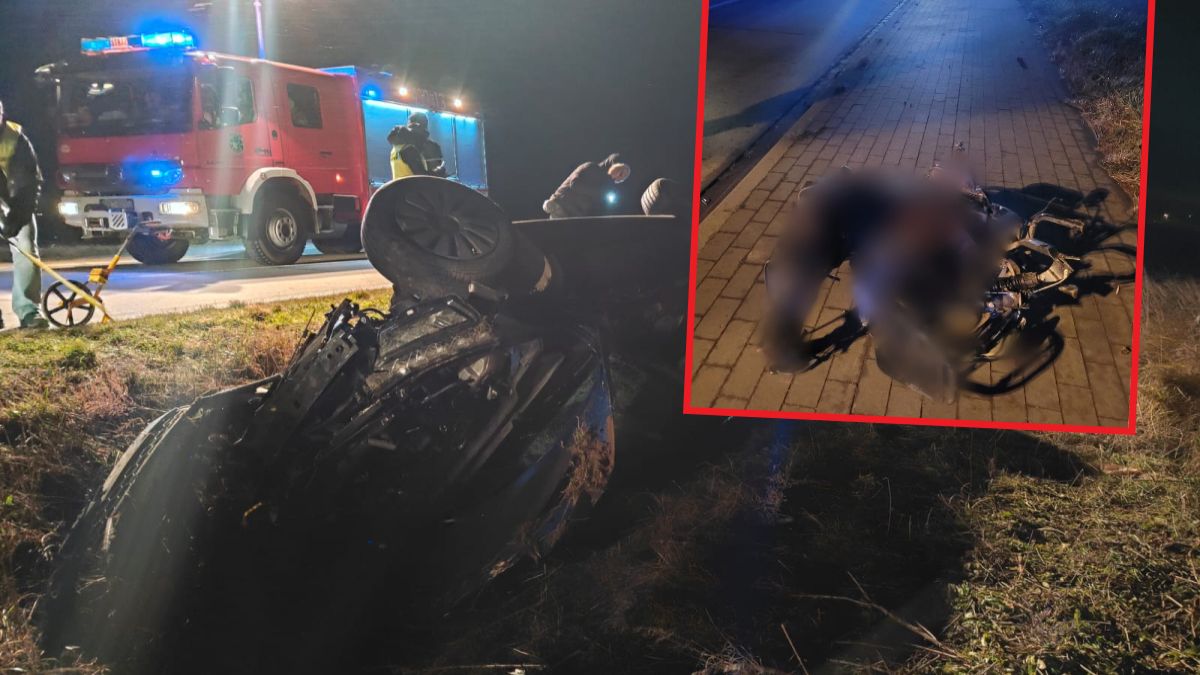 Do wypadku doprowadził pijany kierowca