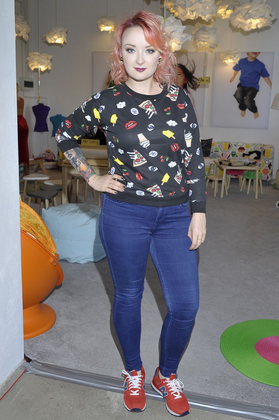 Red Lipstick Monster chwali się efektami odchudzania