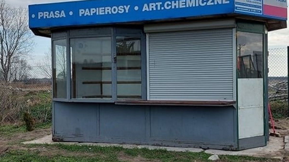 Kiosk skrywał przerażającą tajemnicę