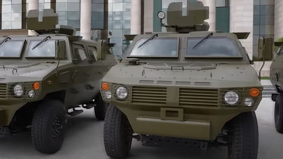 Chiński pojazd Tigr 4×4