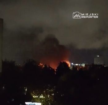 Warszawa: Pożar altanki na ogródkach działkowych na Mokotowie