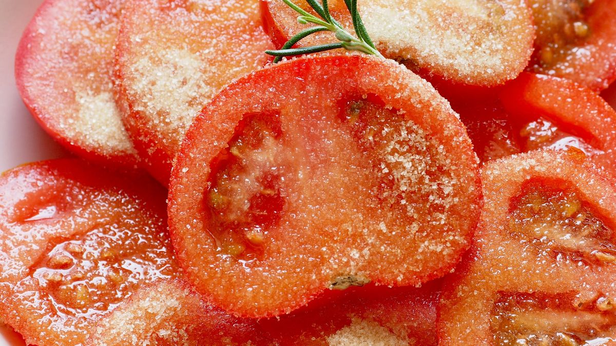 Prosta sałatka z pomidorów po chińsku
