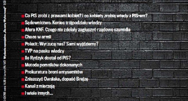 „Gazeta Wyborcza” wydaje magazyn „Czarna księga PiS”