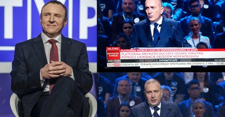 TVP relacjonuje konwencję Platformy Obywatelskiej: "Próbuje uciec od odpowiedzialności za afery!"