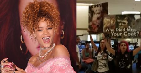 Rihanna ZAATAKOWANA przez obrońców zwierząt! (WIDEO)