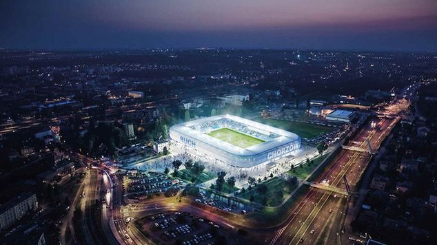 Projekt nowego stadionu Ruchu Chorzów
