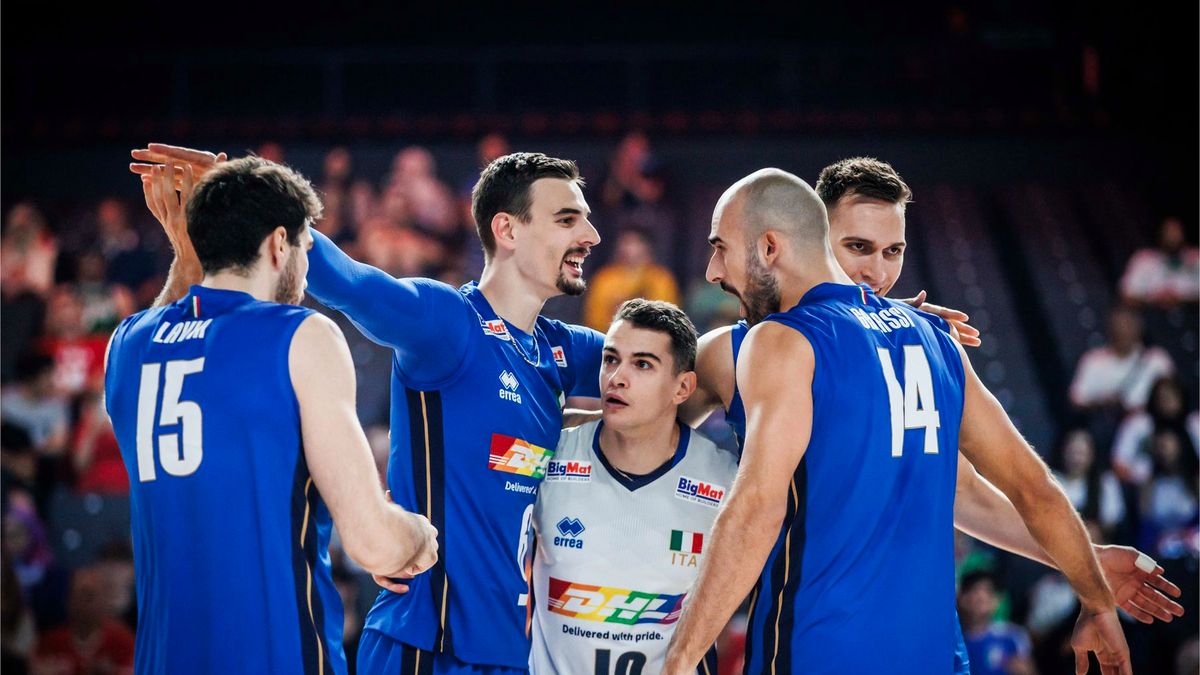 Materiały prasowe / FIVB / Radość reprezentacji Włoch
