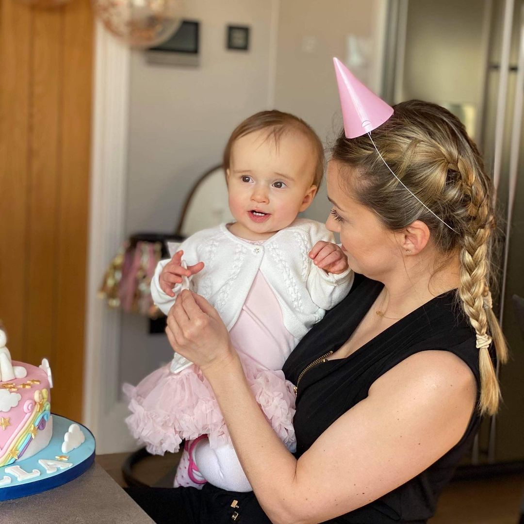 Ola Jordan z córką Ellą
