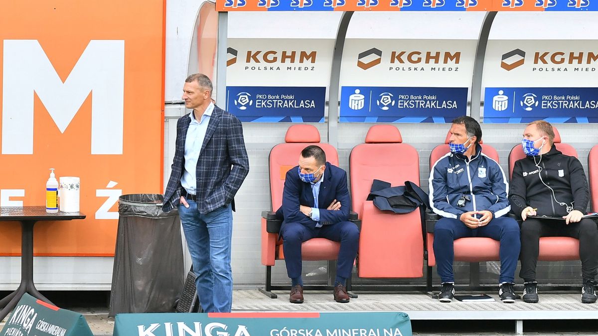 PAP / Maciej Kulczyński / Na zdjęciu: trener Dariusz Żuraw