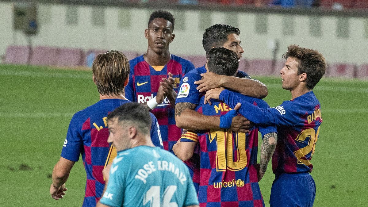 Getty Images / NurPhoto / Na zdjęciu: Luis Suarez i Lionel Messi