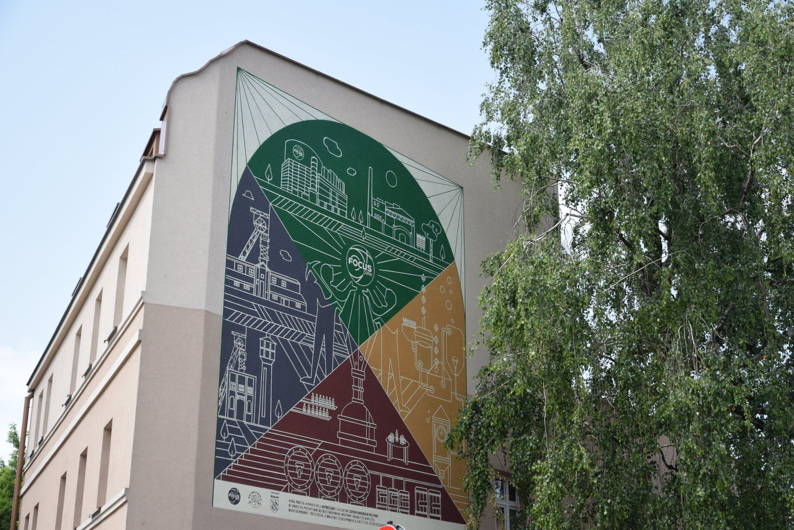 Mural w Rybniku upamiętnia piwowarską historię miasta