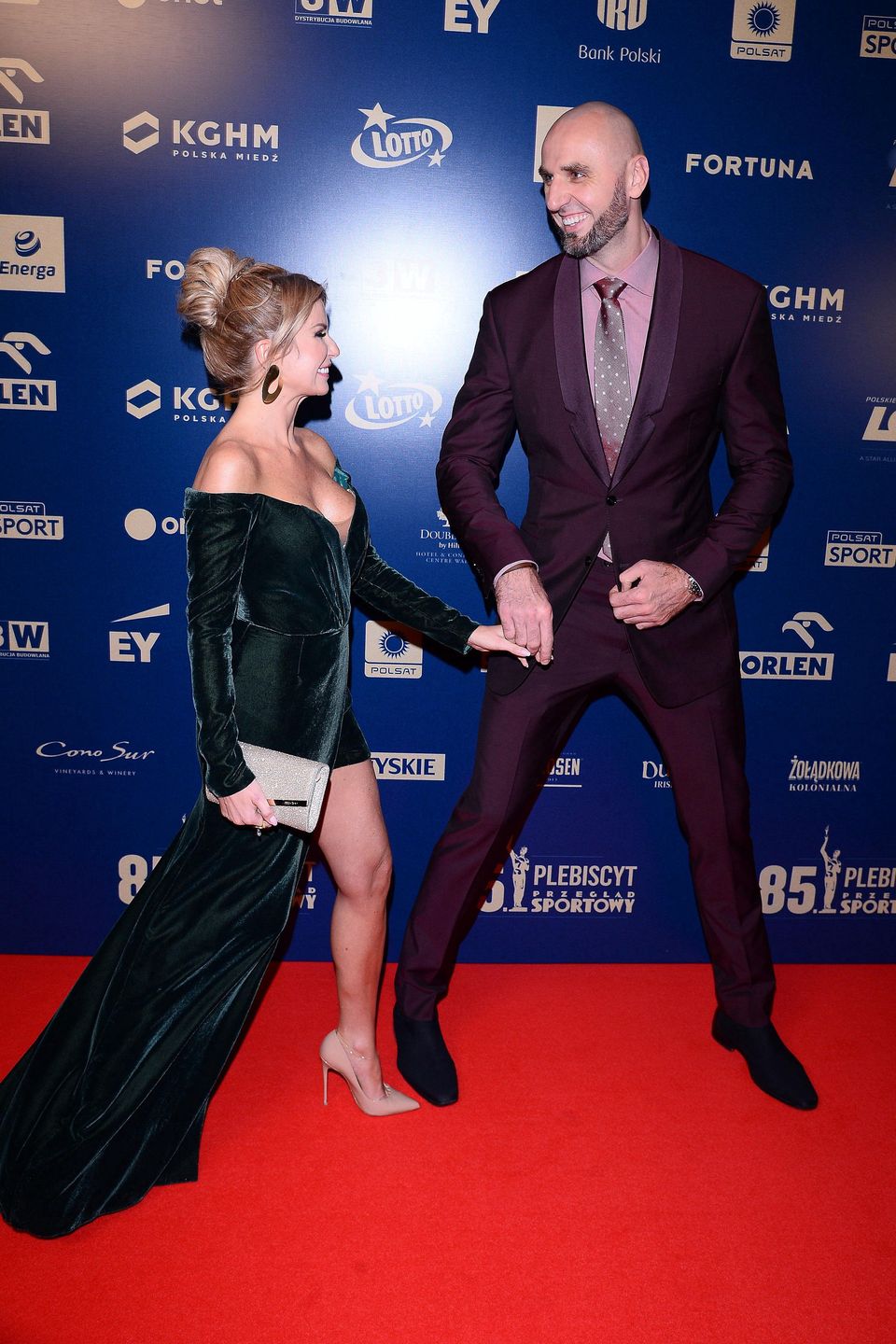 Żaneta Stanisławska i Marcin Gortat