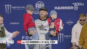 Odzimkowski skradł show przed galą w Warszawie. Na wagę wszedł z synami!