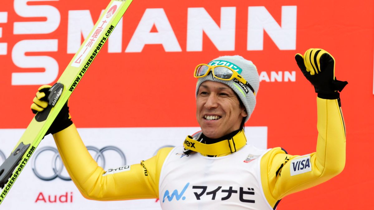 Zdjęcie okładkowe artykułu: PAP/EPA / Na zdjęciu: Noriaki Kasai - najstarszy zwycięzca konkursu Pucharu Świata w skokach narciarskich