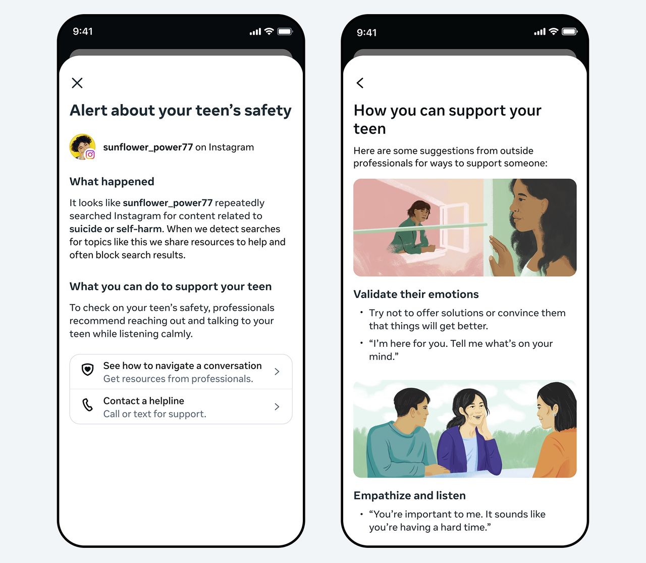 Nowe alerty dla rodziców, które wprowadza Instagram