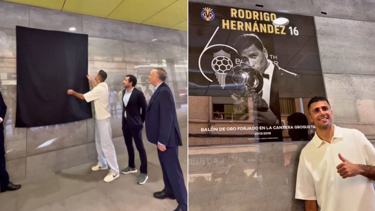 Twitter / Villarreal CF / Villarreal uhonorował Rodriego