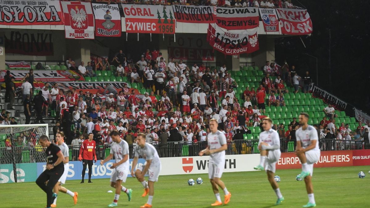 Zdjęcie okładkowe artykułu: PAP / Piotr Nowak / Na zdjęciu: sektor z polskimi kibicami na stadionie w Kiszyniowie