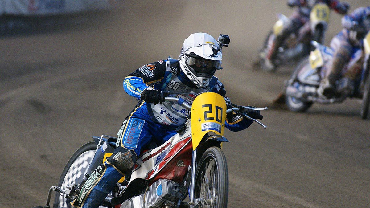 WP SportoweFakty / Marcin Inglot / Na zdjęciu: Stanisław Burza podczas zawodów na długim torze