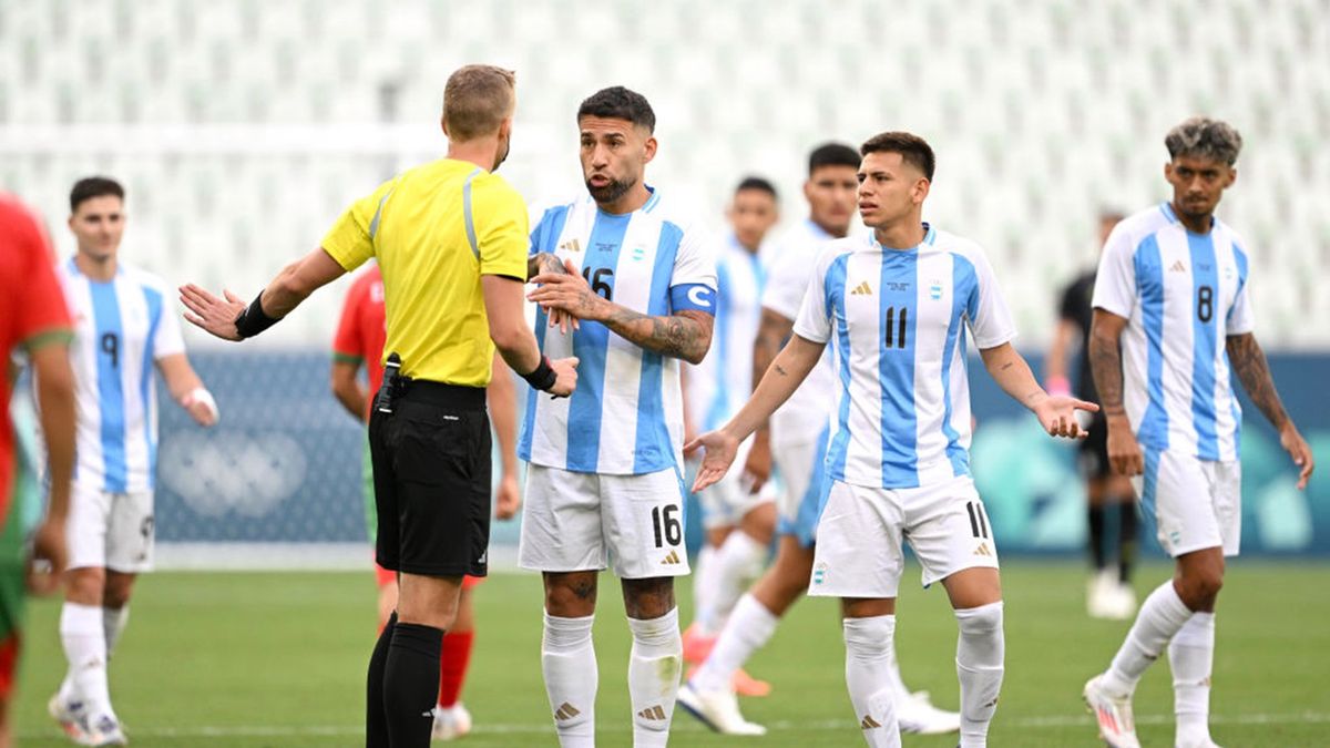 Getty Images / Tullio M. Puglia / Na zdjęciu: kadr z meczu Argentyna-Maroko na IO