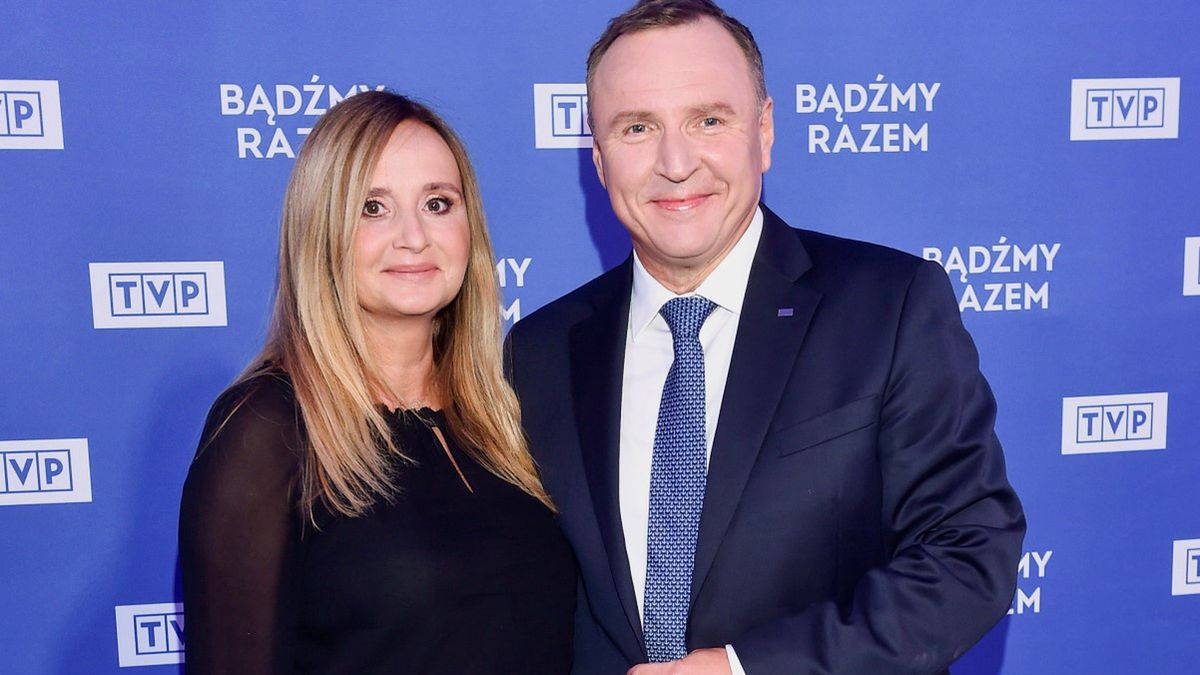 Jacek Kurski wyznał miłość swojej żonie na ramówce TVP