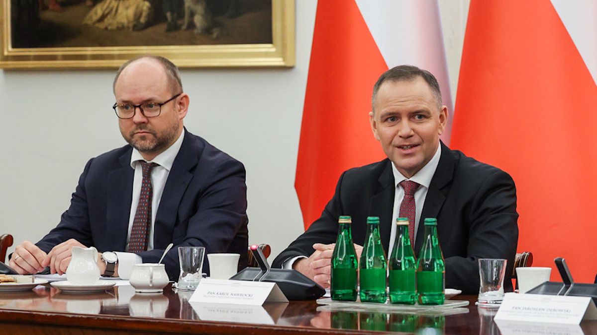 Karol Nawrocki podczas poniedziałkowego spotkania z przedsiębiorcami