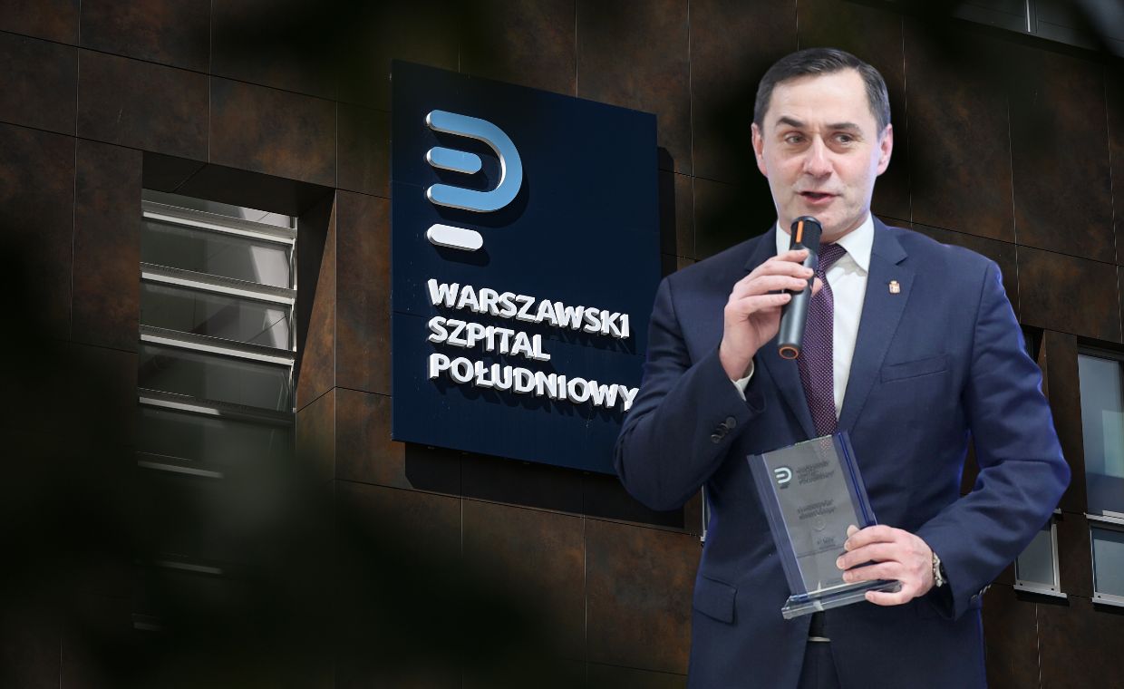 Skandal w Szpitalu Południowym: KO broni burmistrza Robert Kempa