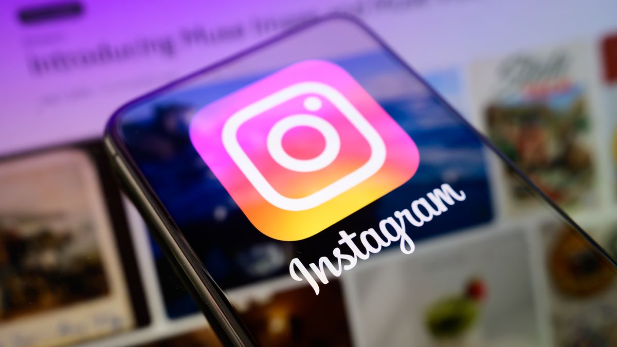 The Instagram logo is displayed on a smartphone screen placed on a reflective surface onto which the Muse Image presentation webpage is projected, in Creteil, France, on July 9, 2026. Meta announces the launch of Muse Image, its first proprietary image generation model. (Photo by Samuel Boivin/NurPhoto via Getty Images)