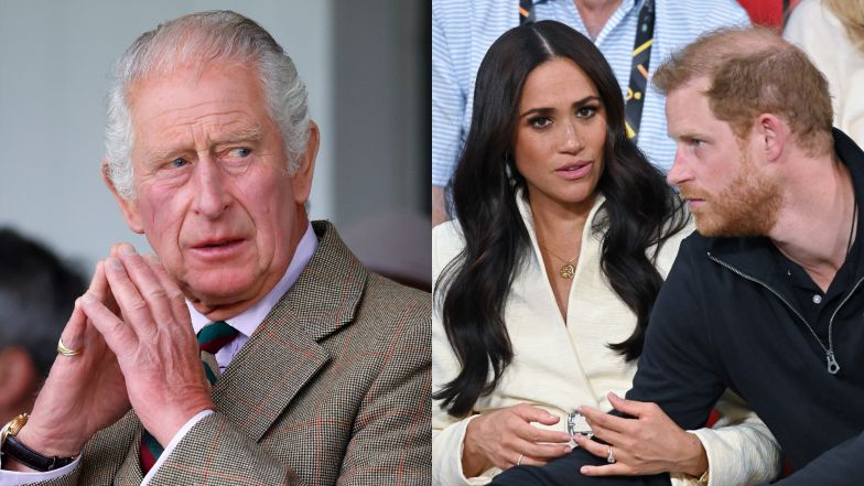 Meghan Markle nie przyleciała z Harrym do Balmoral przez króla Karola