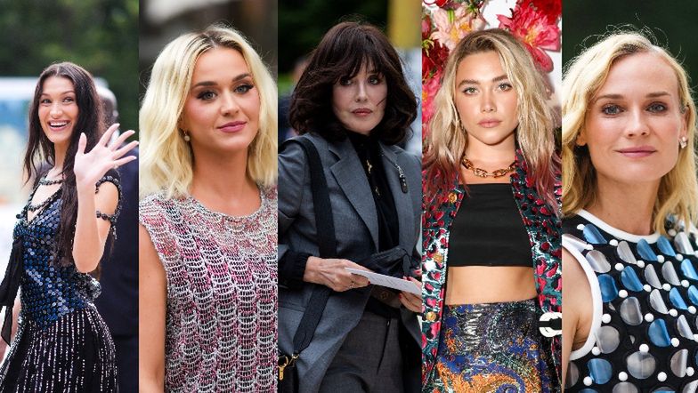 Gwiazdy błyszczą na evencie Louis Vuitton: promienna Bella Hadid, 66-letnia Isabelle Adjani, "wyzwolona" Diane Kruger... (ZDJĘCIA)