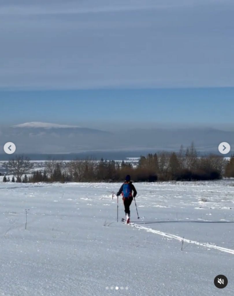 Agnieszka Woźniak-Starak przemierza Tatry na nartach 