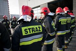 Wypadek w Rudziczce: 4 strażaków rannych