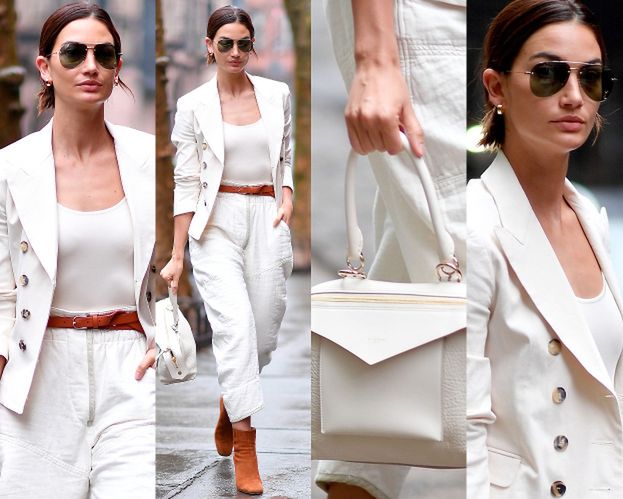 #TRENDY: Lily Aldridge cała na biało