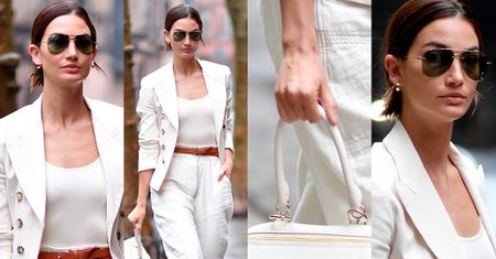 #TRENDY: Lily Aldridge cała na biało