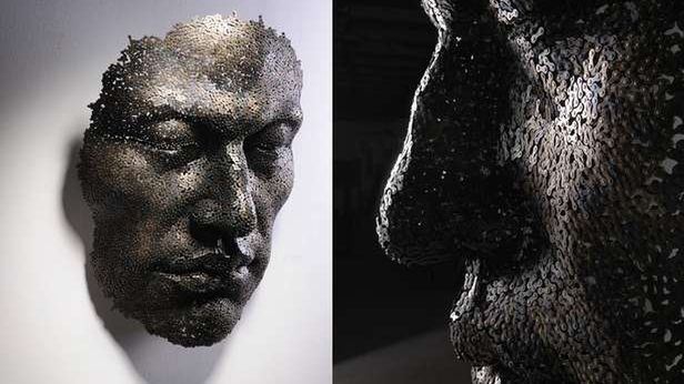 Niezwykłe rzeźby z łańcuchów rowerowych [wideo] 1