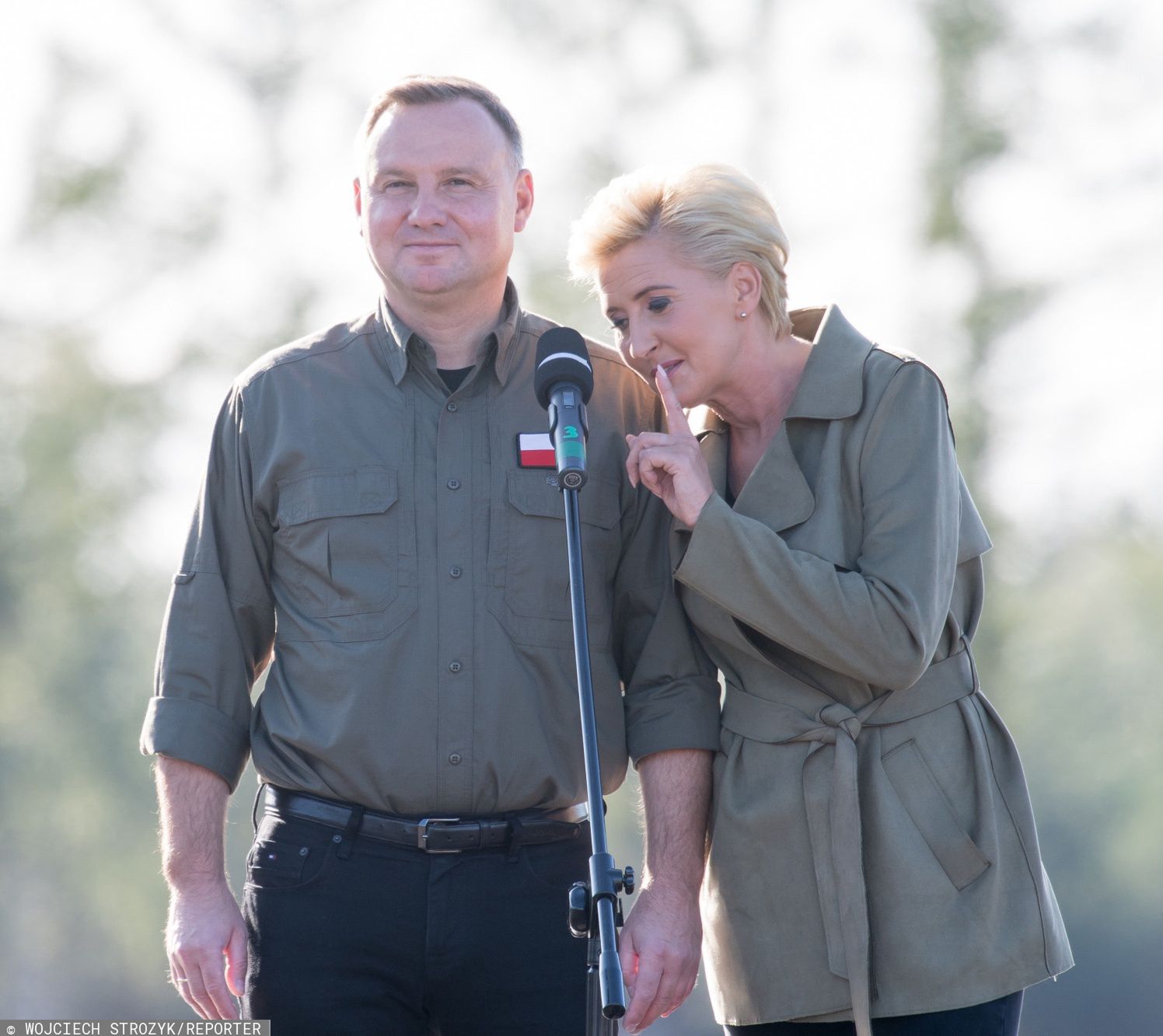 Andrzej Duda i Agata Kornhauser-Duda