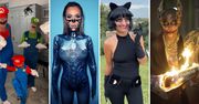 Diabły, wiedźmy, a nawet... sztuczna inteligencja. Polskie gwiazdy zaszalały na Halloween [DUŻA GALERIA]