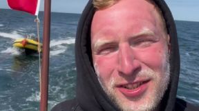 Był 40 godzin w wodzie. I wtedy podjął taką decyzję