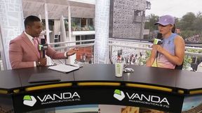 Nie odpuszczał Świątek. "Chcę, żeby ten wywiad się skończył"