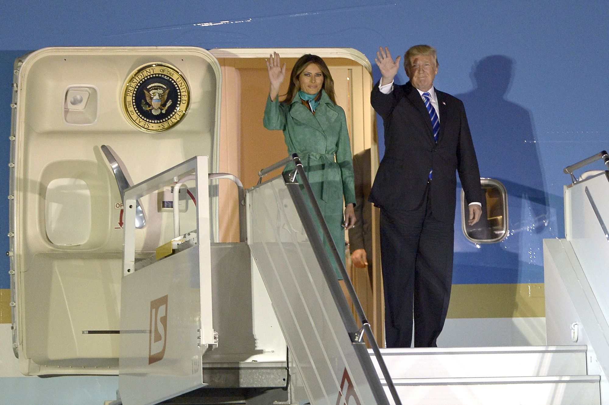 Melania Trump żegna się z Białym Domem