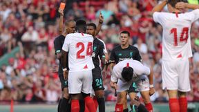 Sparing. Liverpool FC - Sevilla FC. Porażka The Reds w cieniu brutalnego faulu