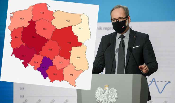 Luzowanie obostrzeń wstrzymane. Jednak trzy regiony są już poniżej progu wprowadzenia lockdownu