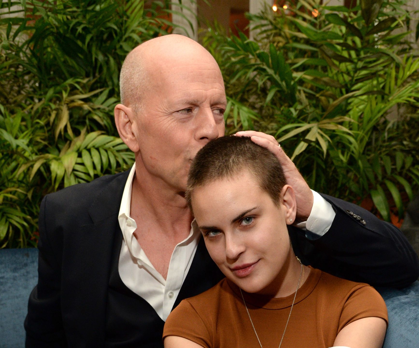 Bruce Willis i Tallulah Willis 