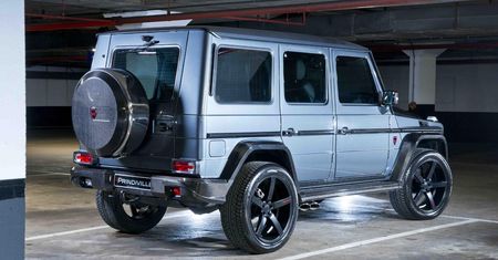 Mercedes klasy G z nadwoziem częściowo z włókna węglowego