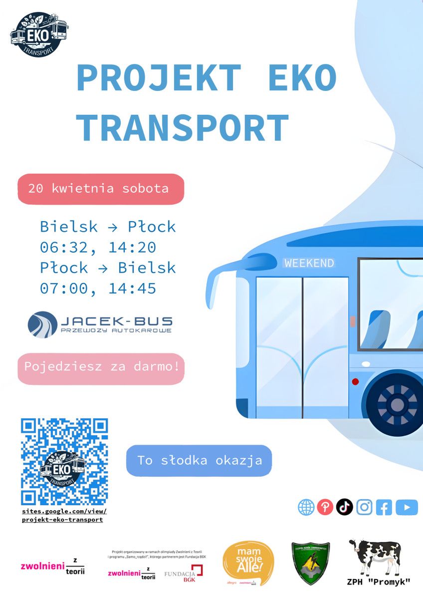 Jutro pojedziecie za darmo na trasie Bielsk-Płock!