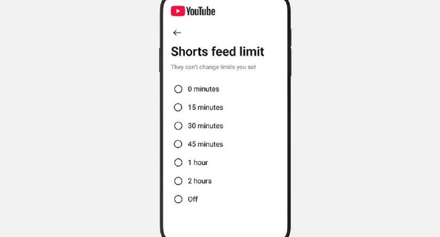 YouTube z opcją wyłączenia Shorts. Limit "0 minut" już dostępny