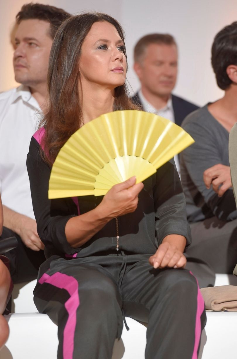 Magdalena Ogórek kpi z Kingi Rusin na wizji