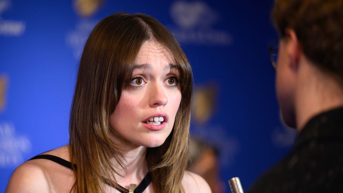 The Royal Television Society Programme Awards 2025 - Arrivals
LONDON, ENGLAND - MARCH 25: Aimee Lou Wood attends The Royal Television Society Programme Awards 2025 at The Grosvenor House Hotel on March 25, 2025 in London, England. (Photo by Karwai Tang/WireImage)
Karwai Tang
