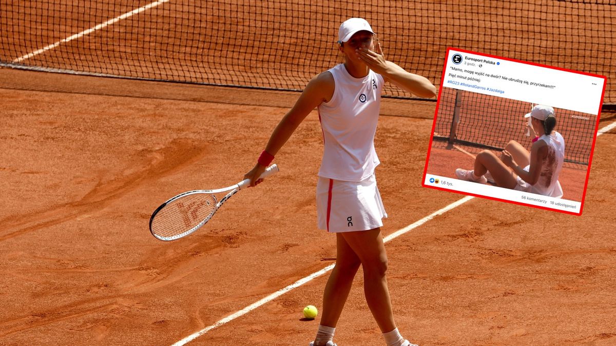 Iga Świątek znów została bohaterką memów
