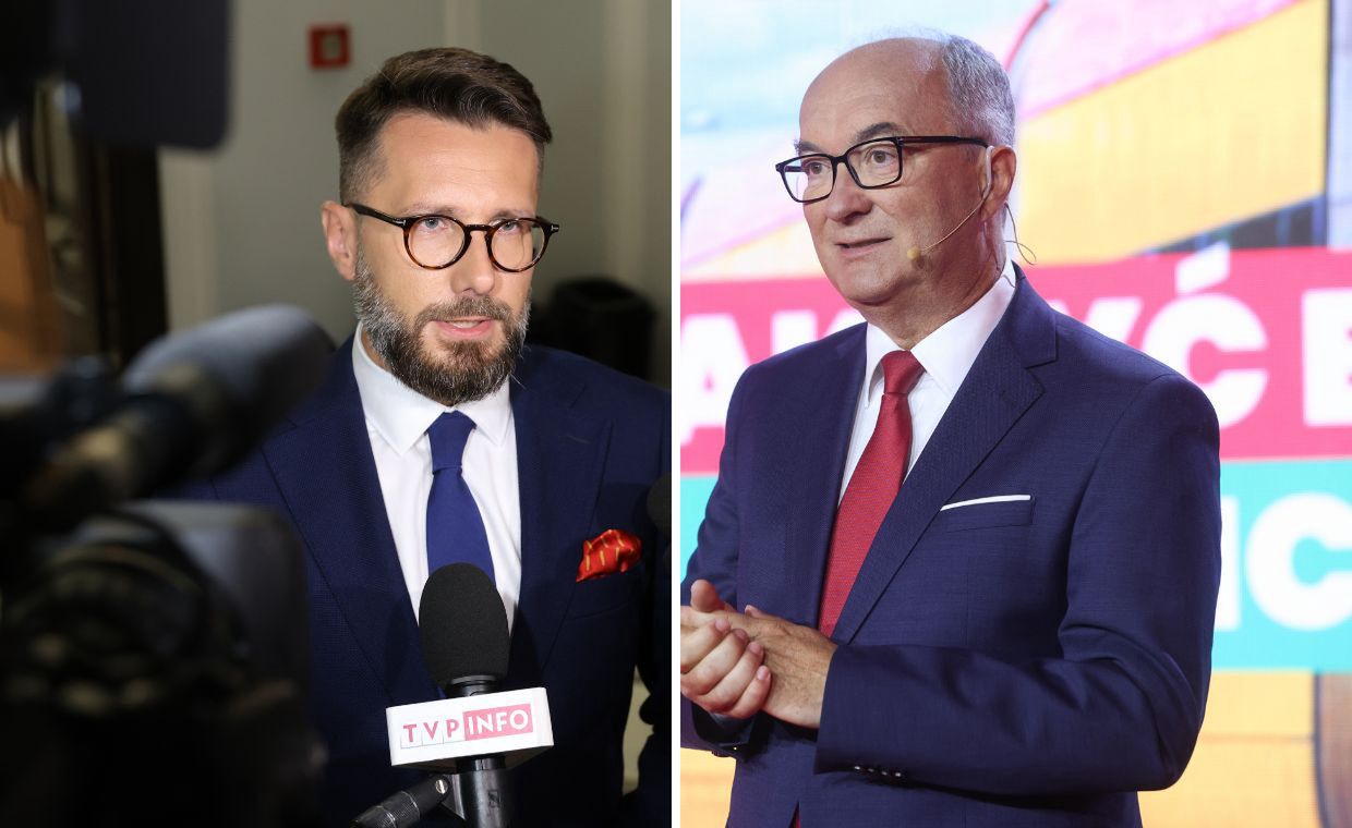 Radosław Fogiel (PiS) i Włodzimierz Czarzasty (Lewica) byli gośćmi Śniadania Rymanowskiego w Polsat News