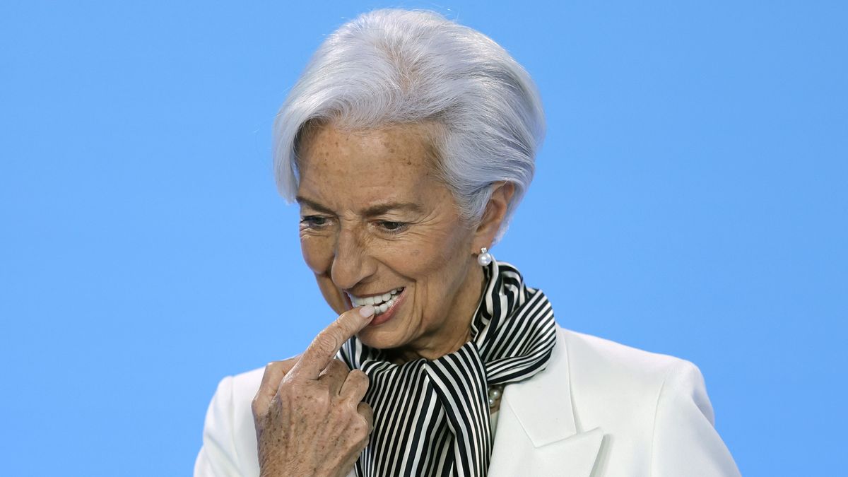 European Central Bank (ECB) President Christine Lagarde addresses a press conference following the meeting of the ECB Governing Council in Frankfurt am Main, Germany, 25 January 2024. EPA/RONALD WITTEK Dostawca: PAP/EPA.